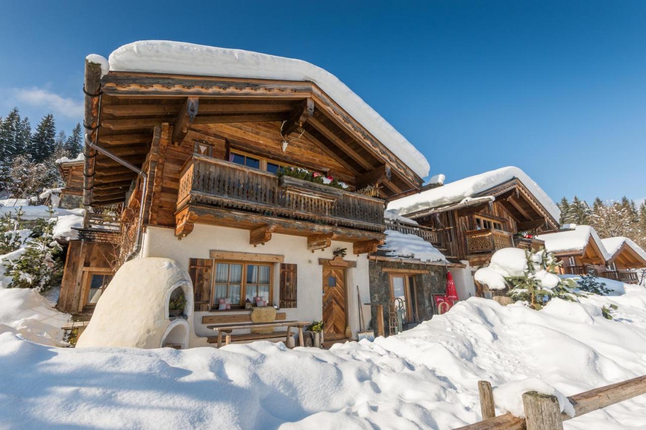 Almdorf Flachau - Luxus Huettenurlaub Exteriér fotografie